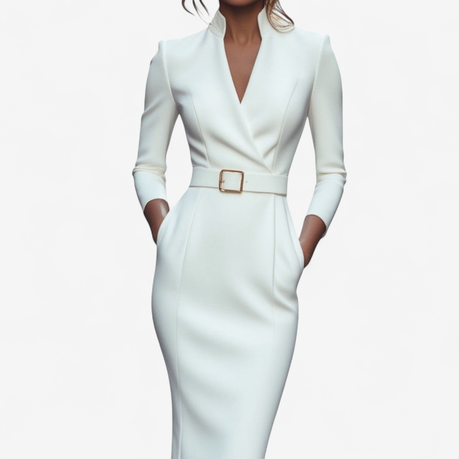 Madyx™ Elegant kjole med belte