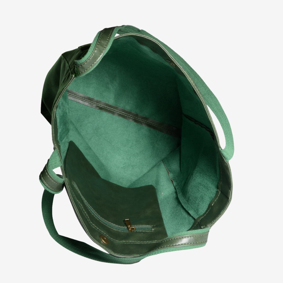 Evelyne™ Vintage skinn toteveske veske