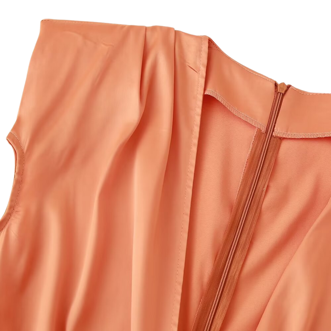 Assia™ Drapert midikjole