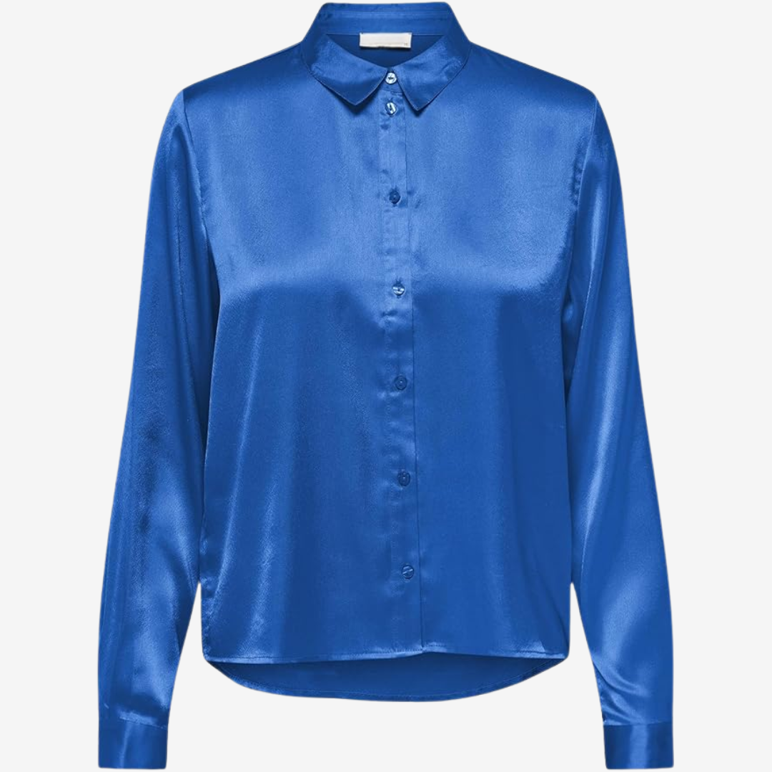 Alvira™ Elegant silk skjorte