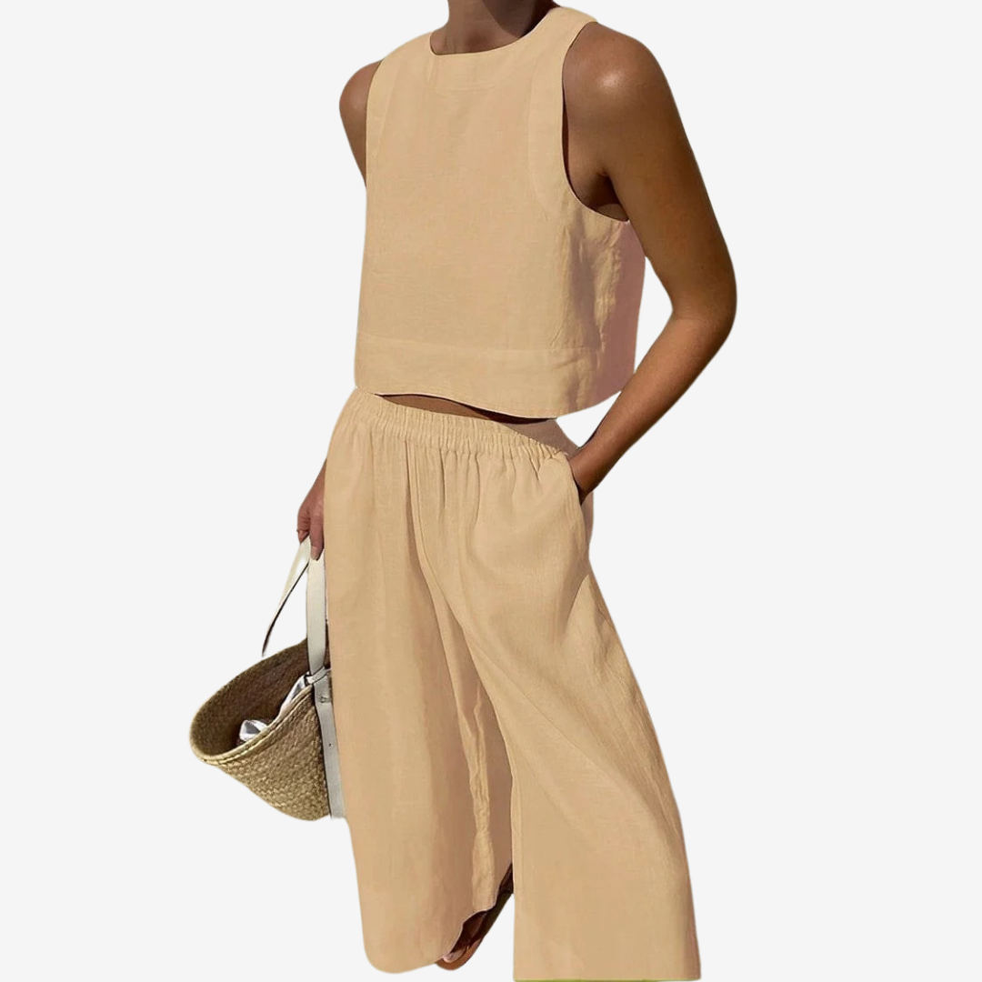 Léane™ Minimalistisk sommersett