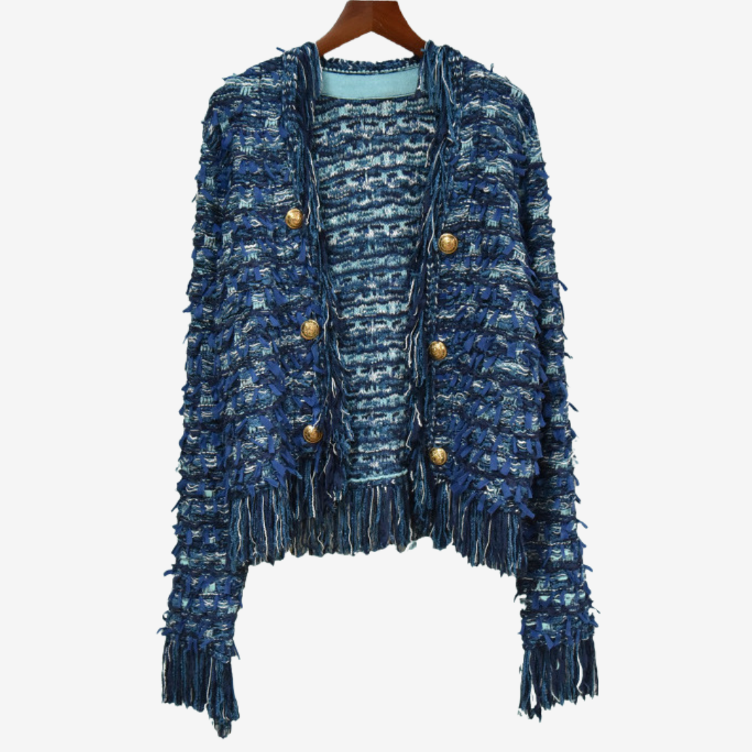 Maryvonne™ Chic frynse jakke