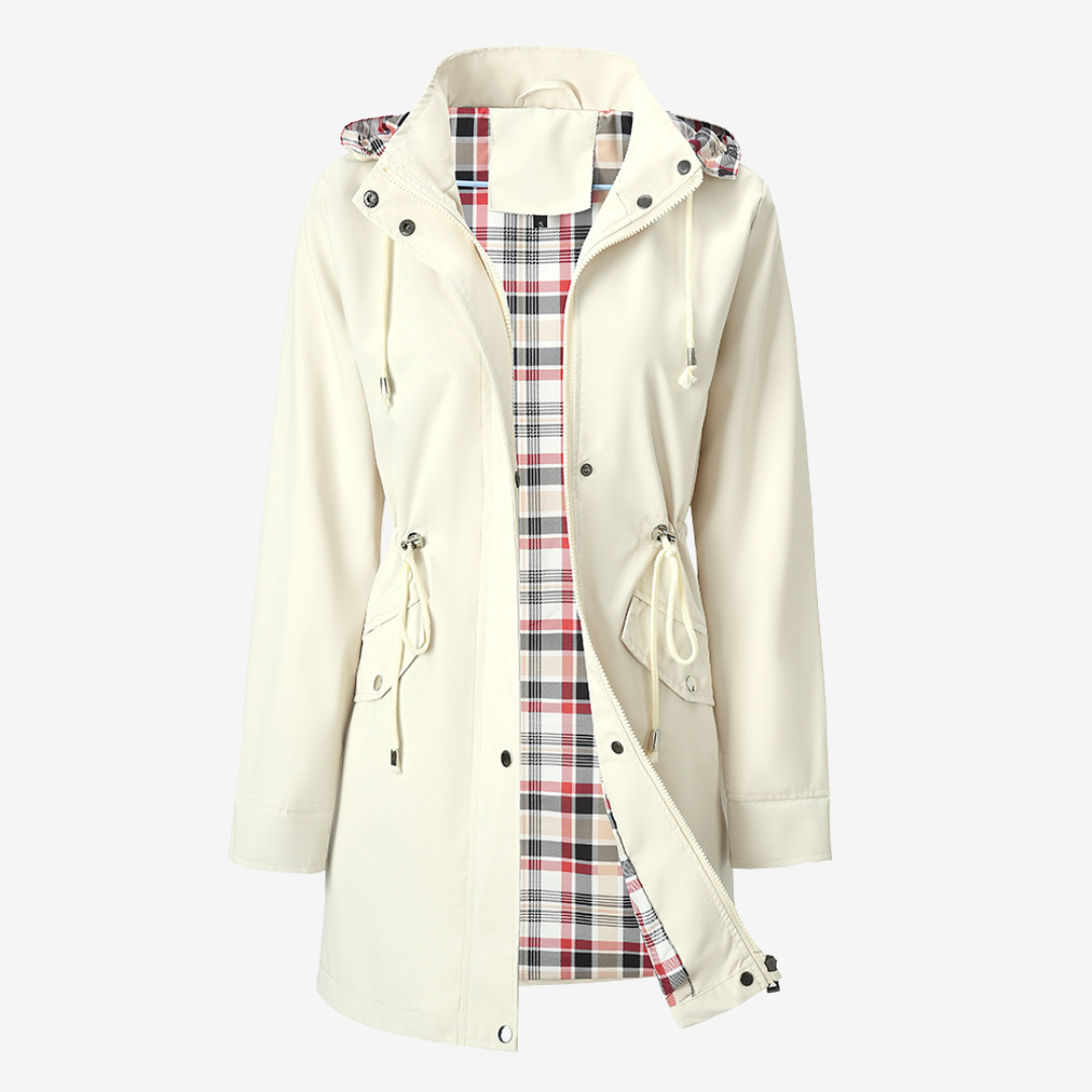 Adélise™ Elegant med hette jakke