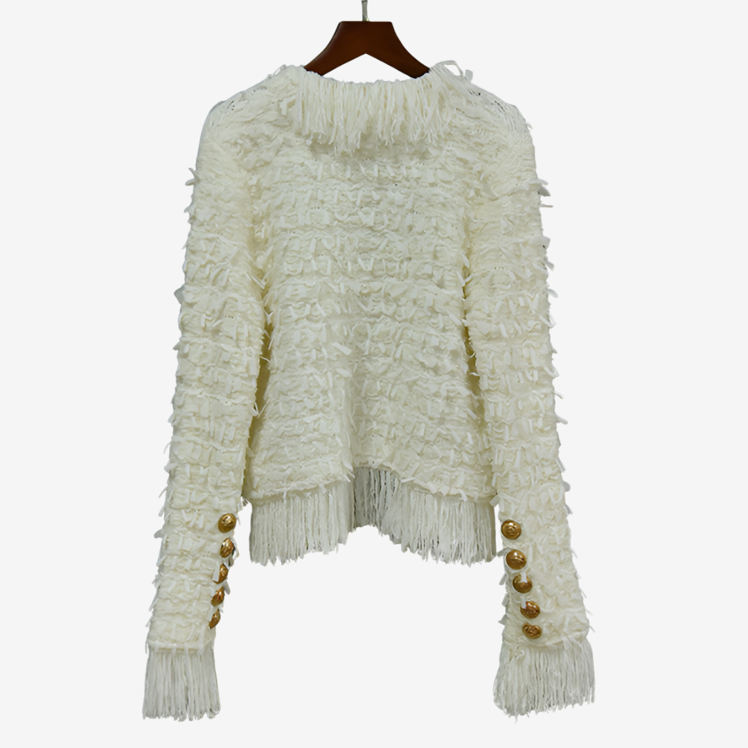 Maryvonne™ Chic frynse jakke
