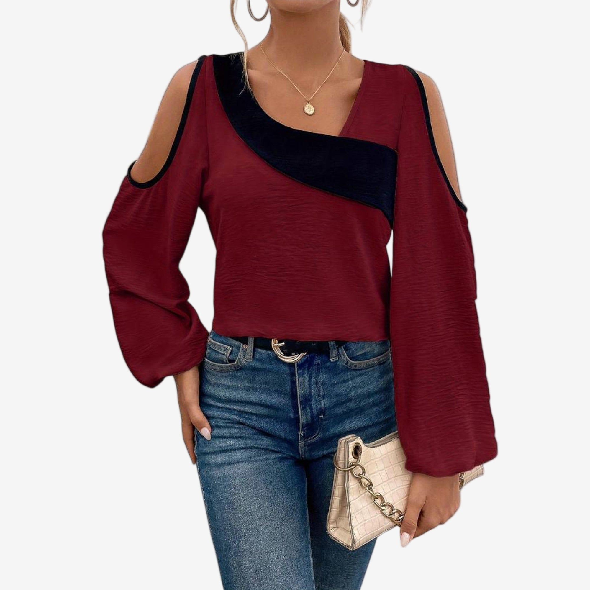 Scarlett™ Off-shoulder genser