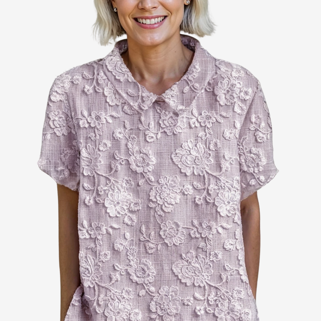 Amélie™ Vintage linbluse