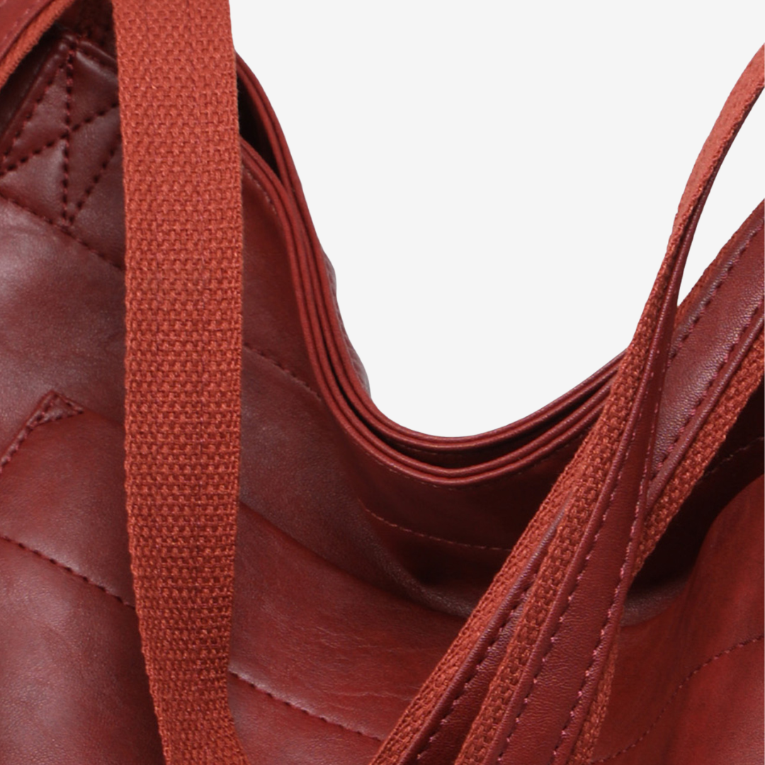 Evelyne™ Vintage skinn toteveske veske