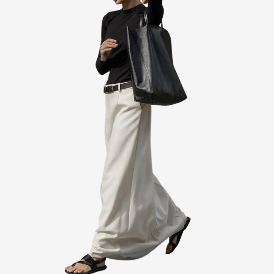 Irina™ Plissert maxi skjørt
