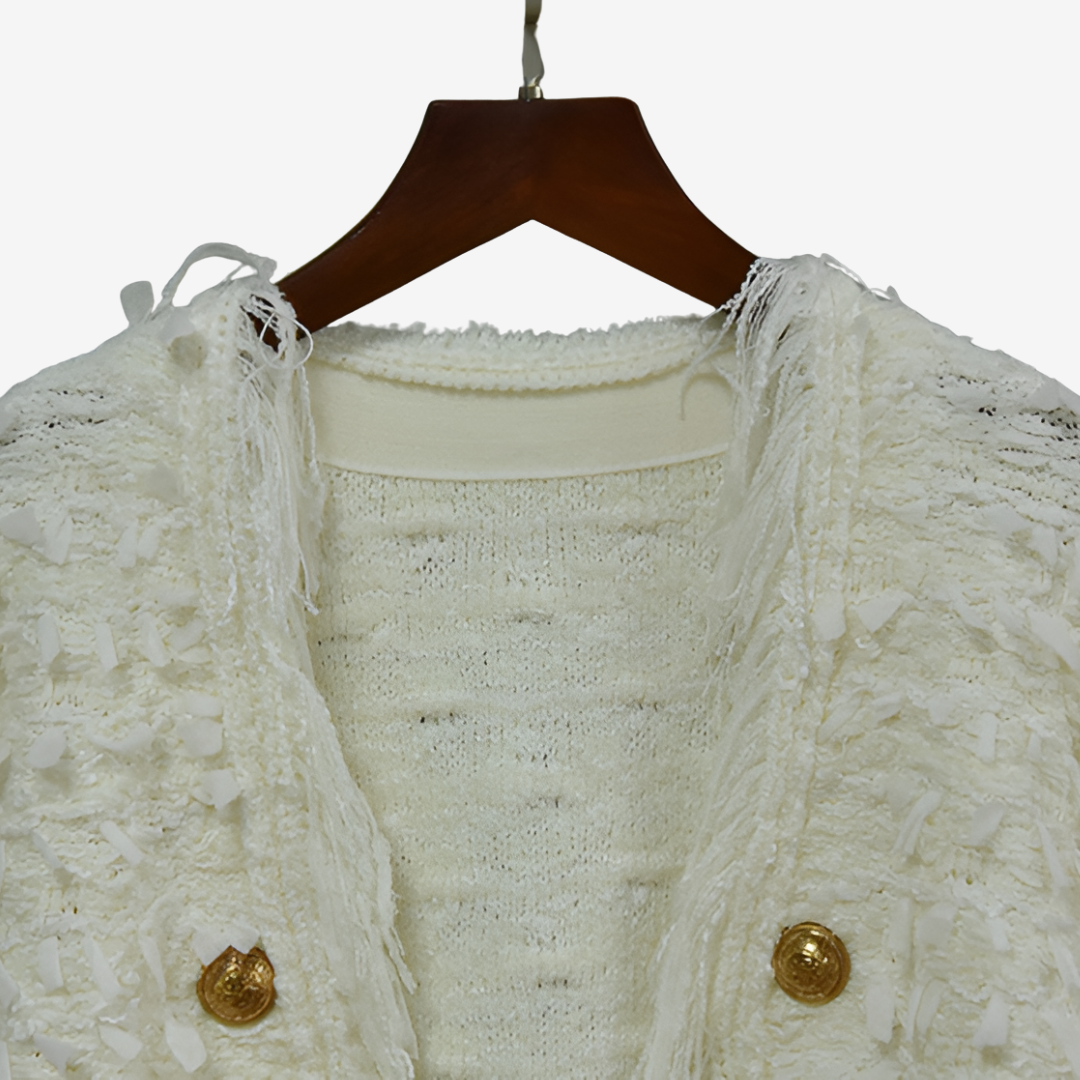 Maryvonne™ Chic frynse jakke