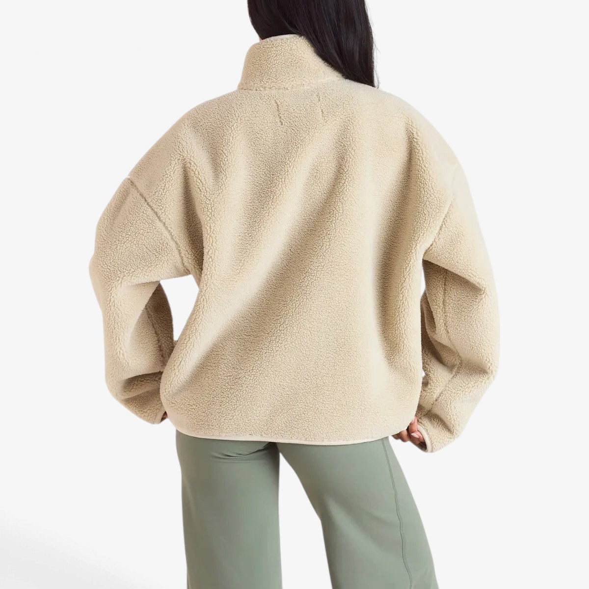Leonore™ Plysj Fleece-jakke med glidelås