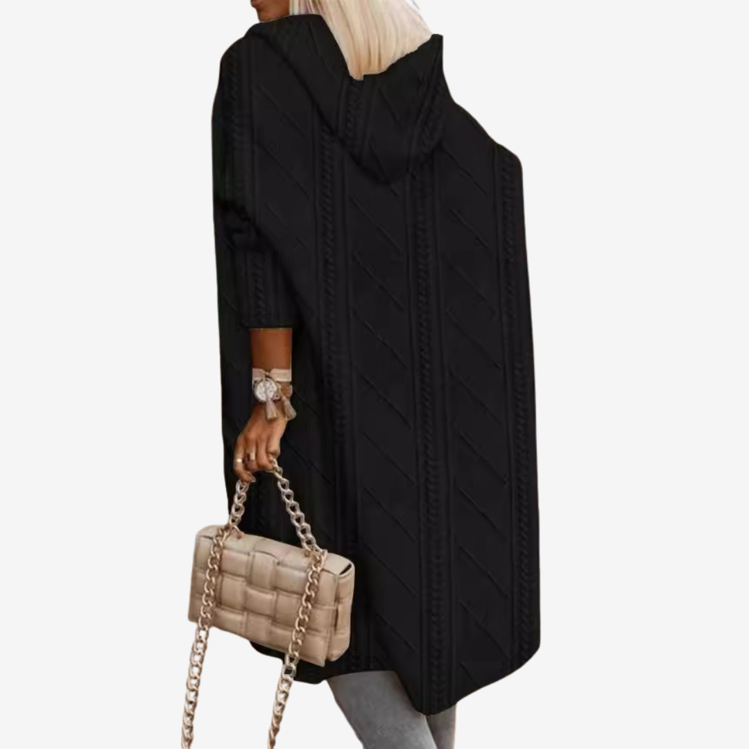 Janice™ Lang strikket cardigan