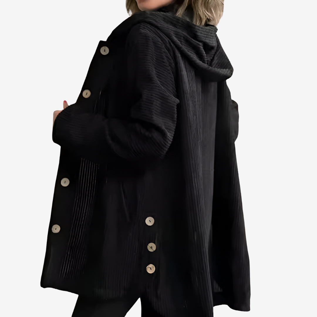 Georgette™ Strikket jakke med knapper