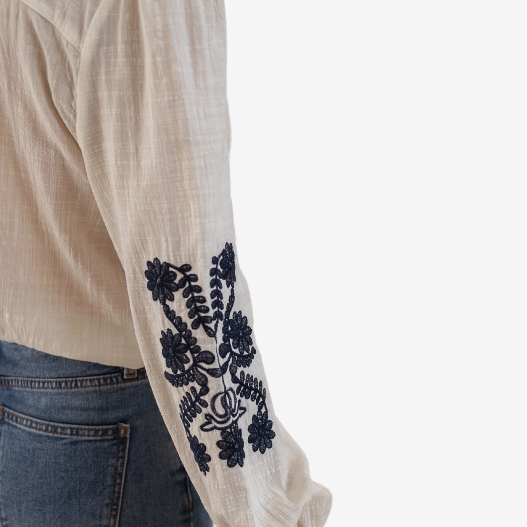 Isaure™ Brodert topp