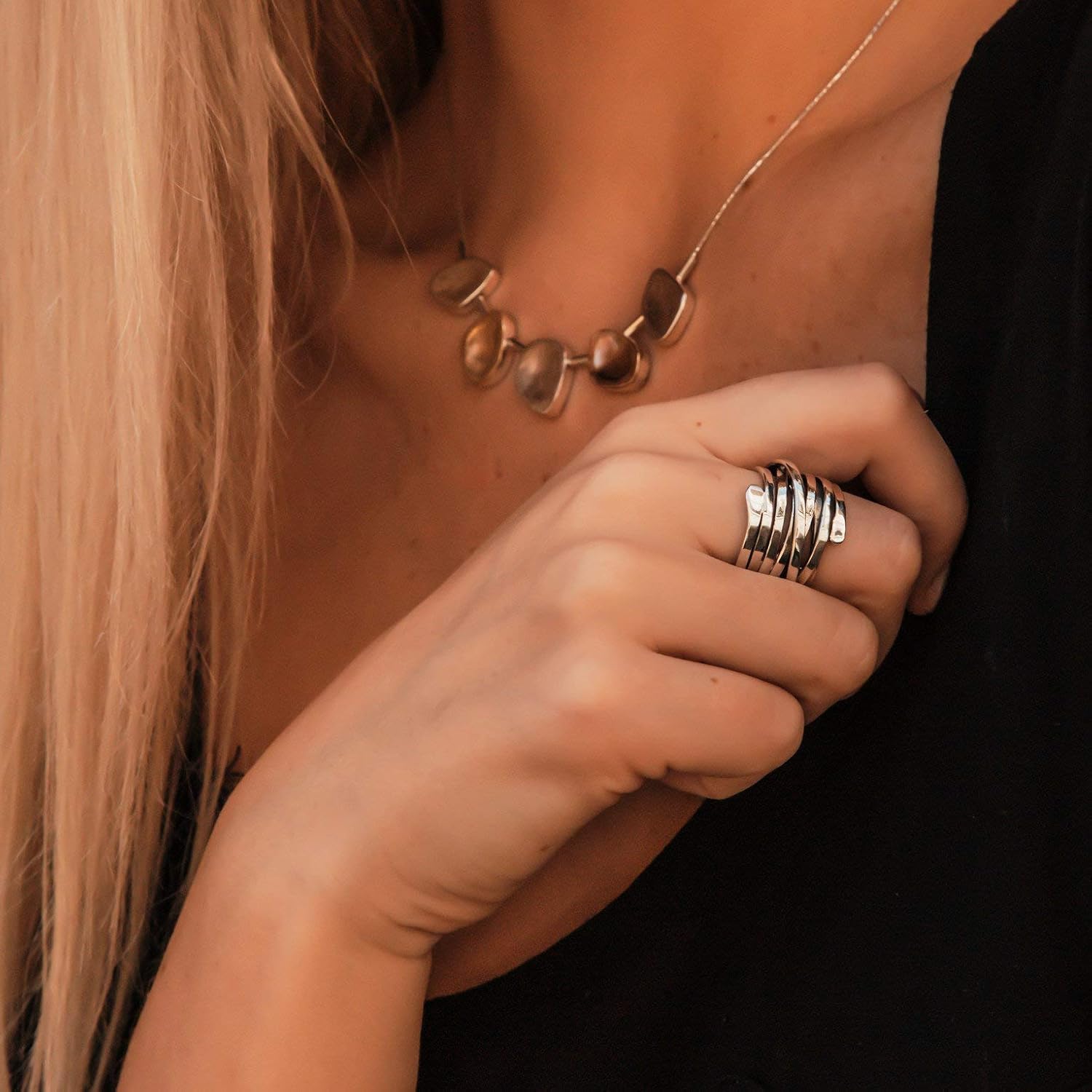 Ariane™ Spiral ring