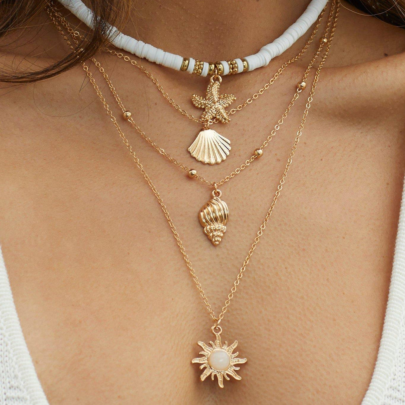Jean™ Gull jewelry sett