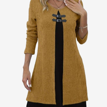 Elora™ Chic genserkjole med contrast