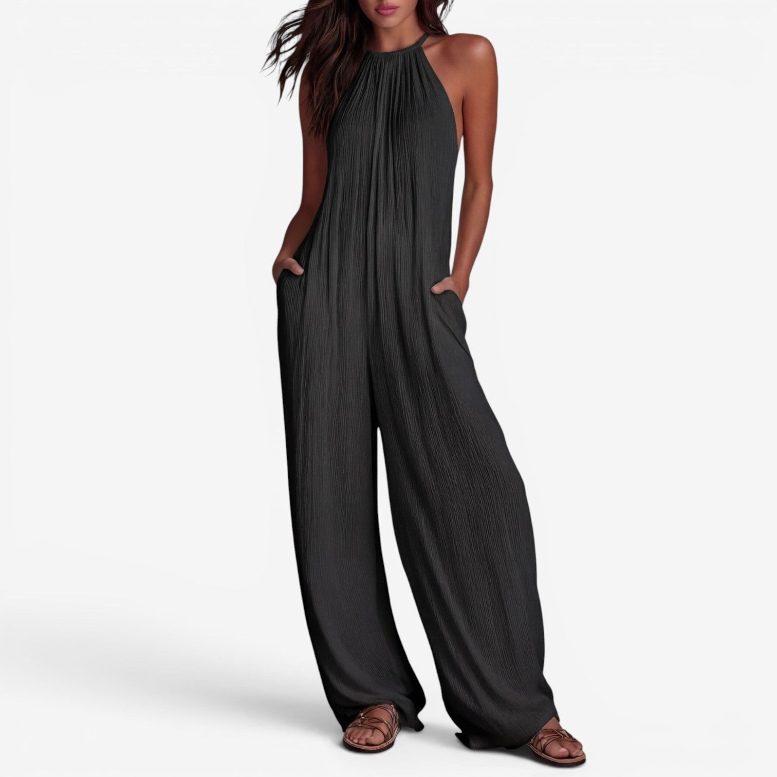 Tokyo™ Jumpsuit med vide ben