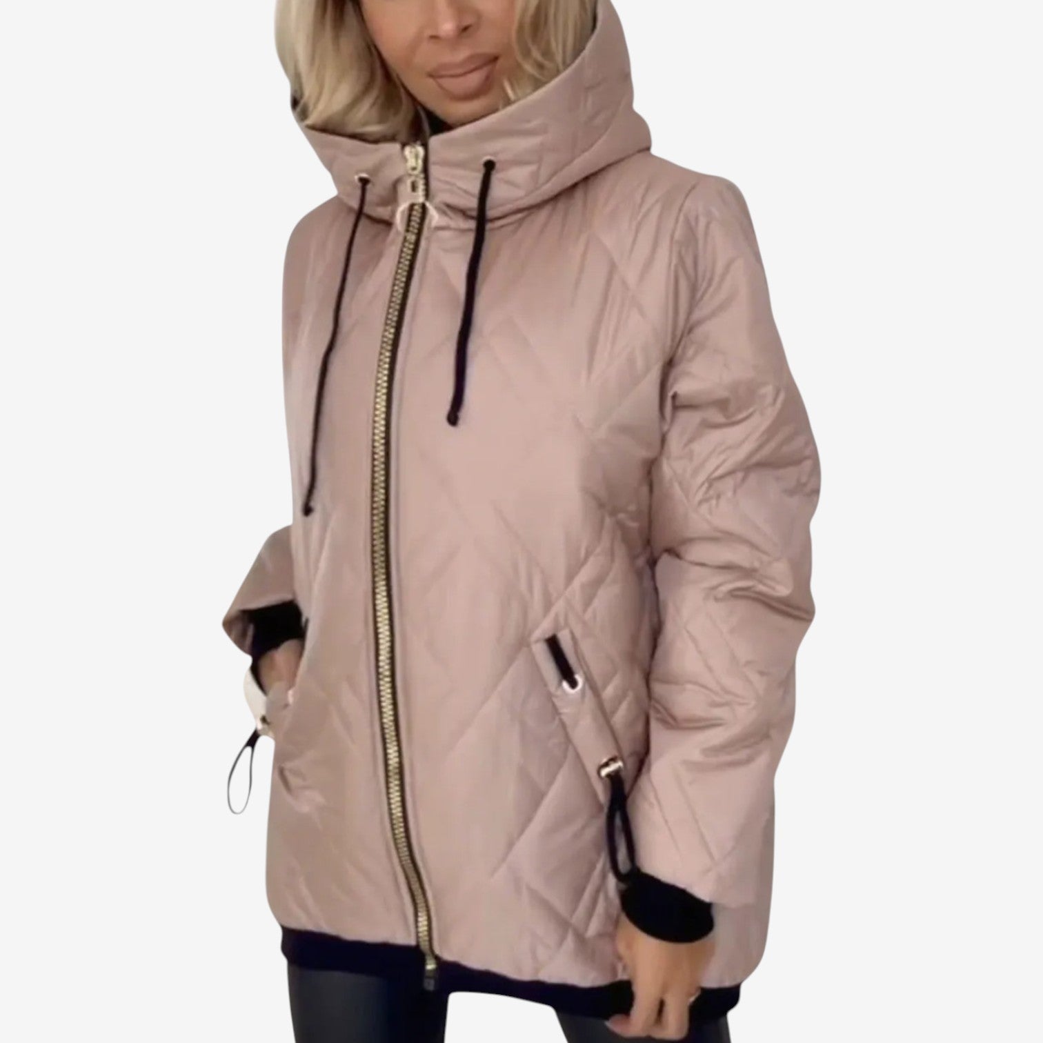 Alesandra™ Luksuriøs vattert jakke