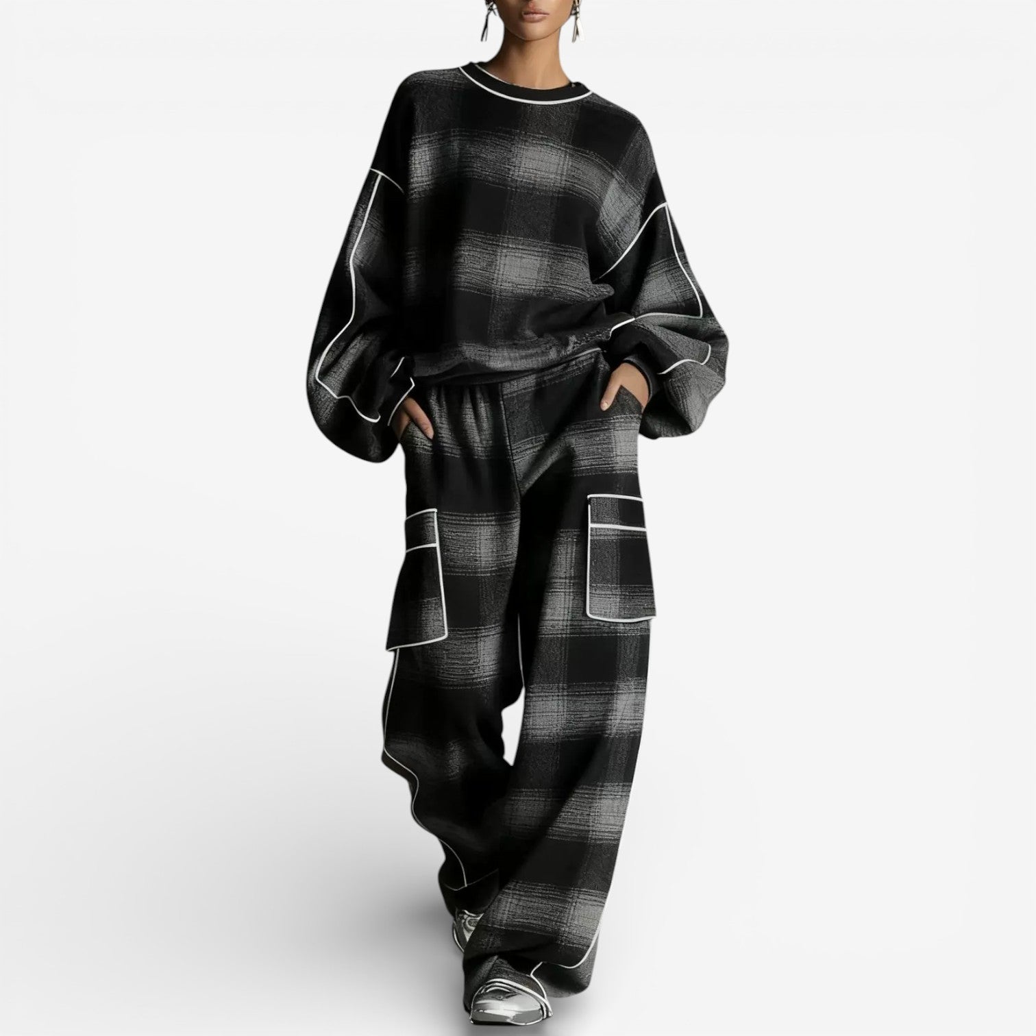 Luana™ Stripete strikkeduo