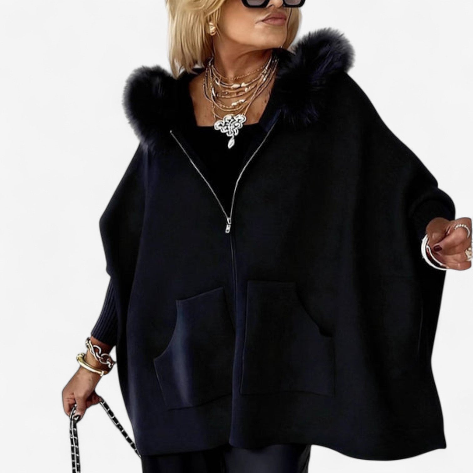 Sophie™ Imitert pels kåpe