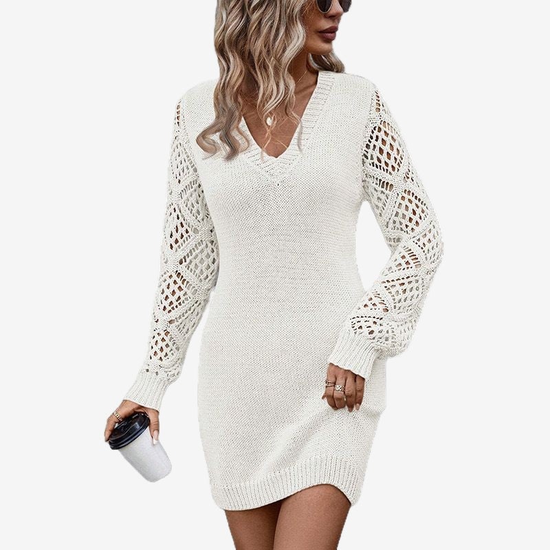 Silvy™ Blonde sleeve kjole
