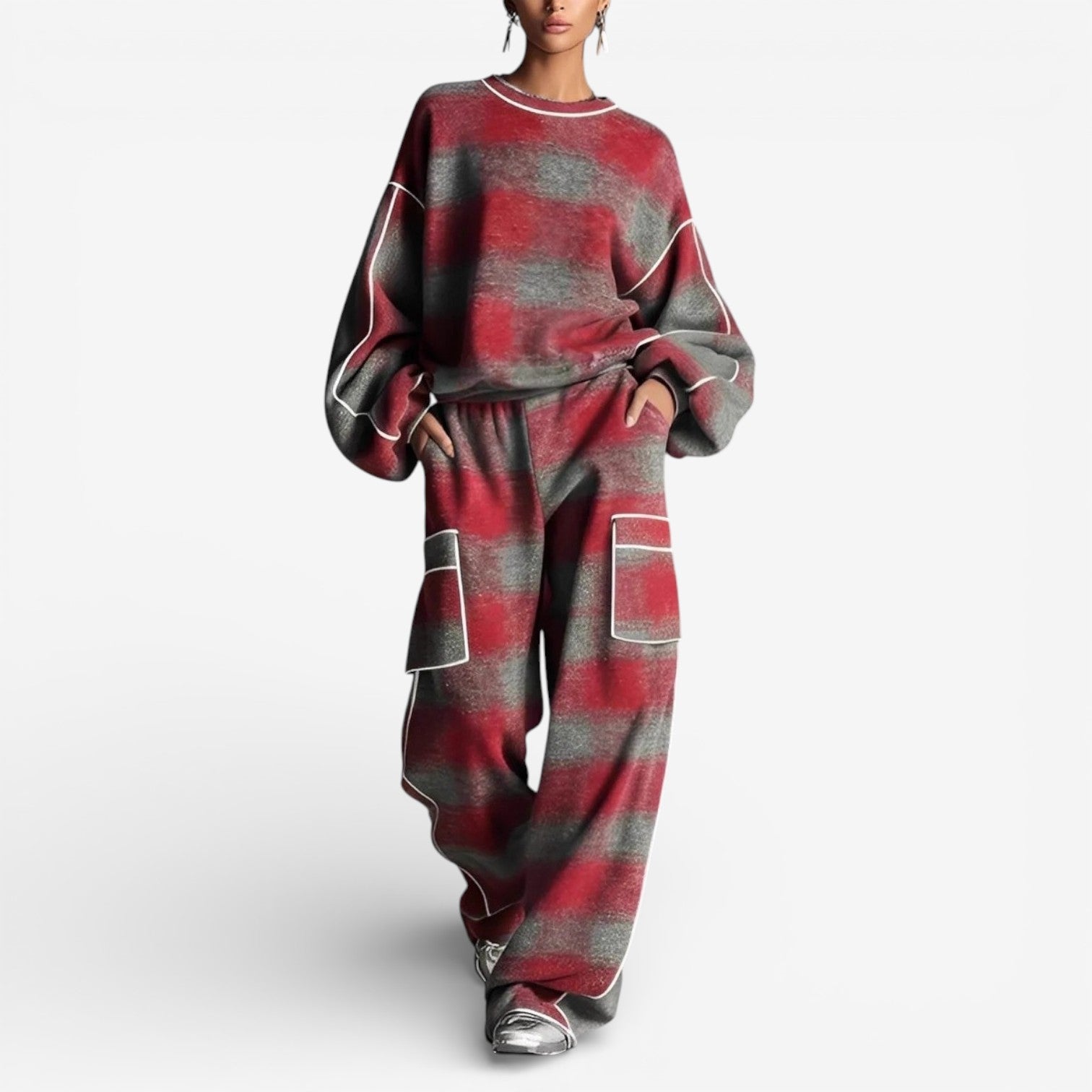Luana™ Stripete strikkeduo