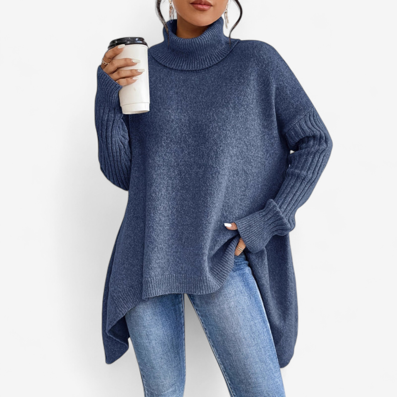 Frédérique™ Myk turtleneck genser