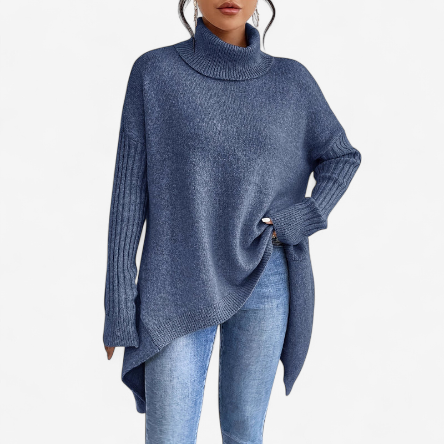 Frédérique™ Myk turtleneck genser
