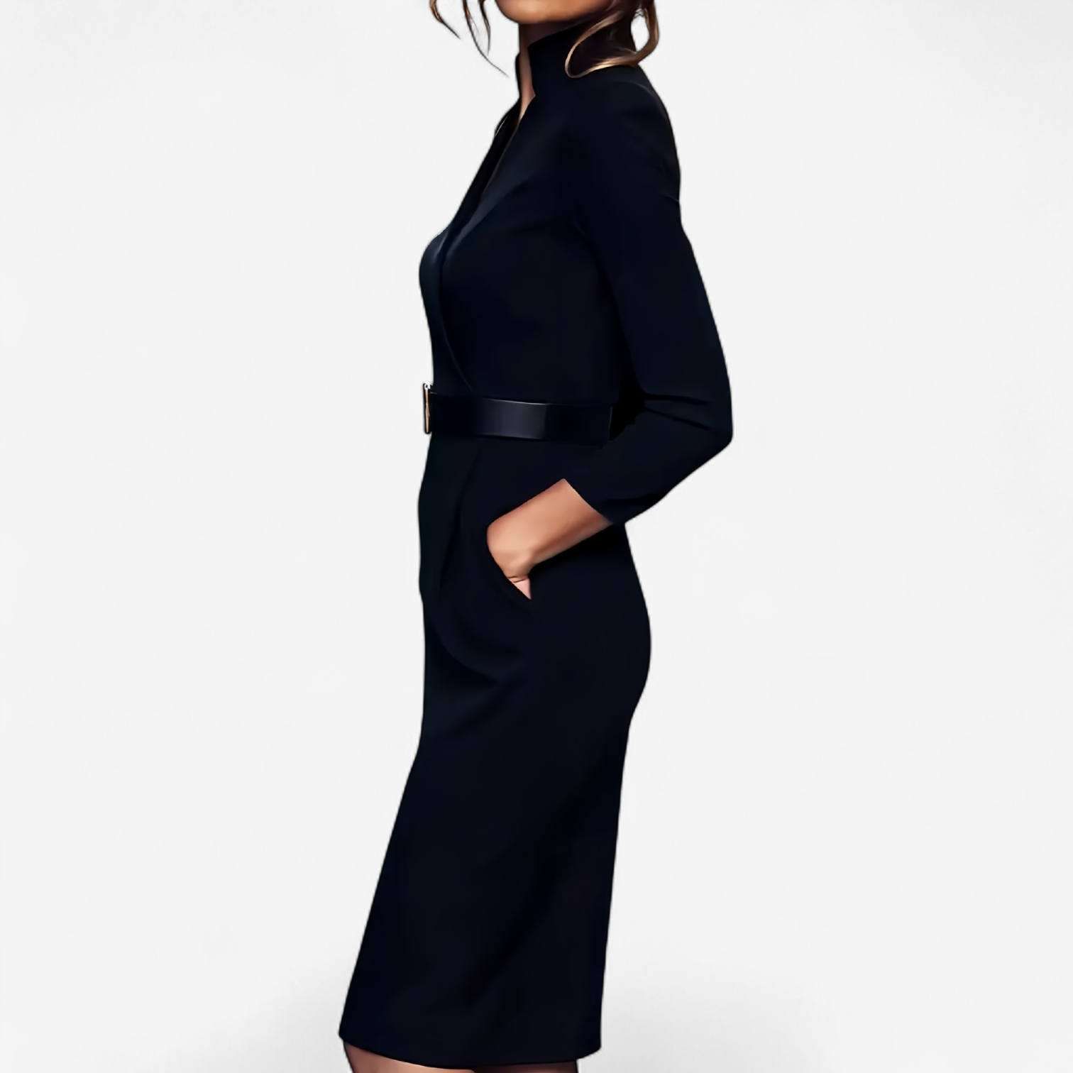 Madyx™ Elegant kjole med belte
