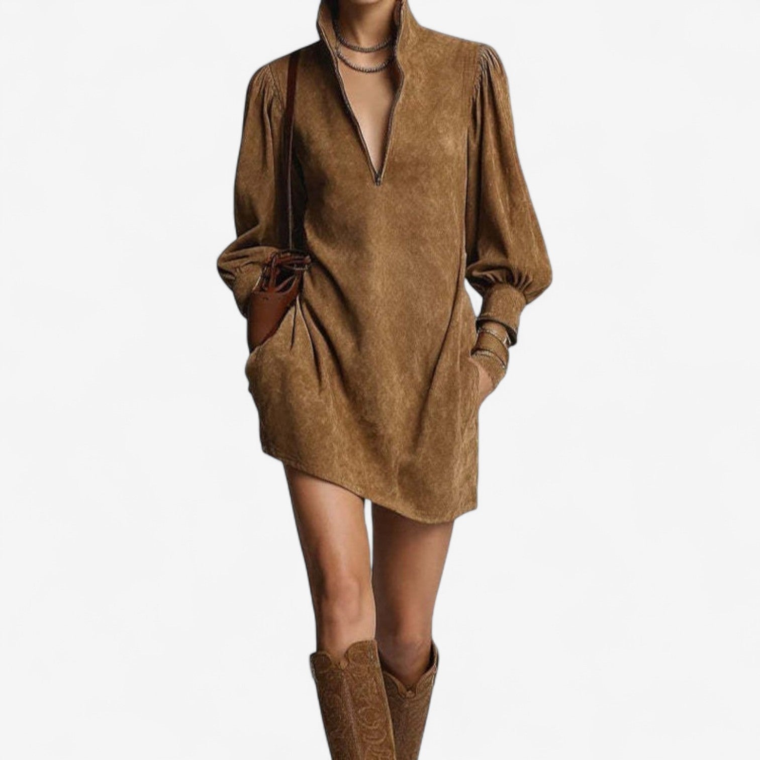 Sabrina™ Avslappet chic kjole