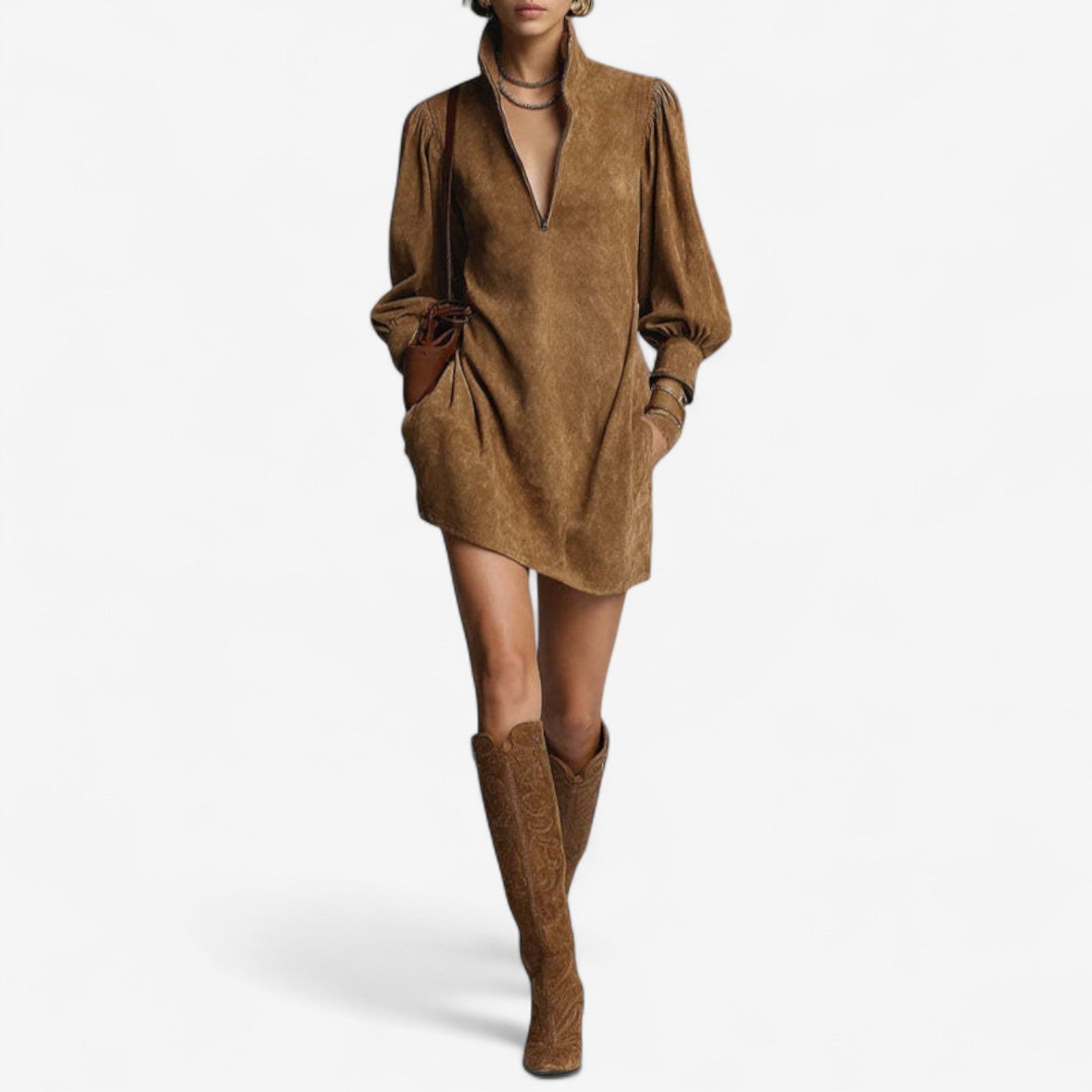 Sabrina™ Avslappet chic kjole