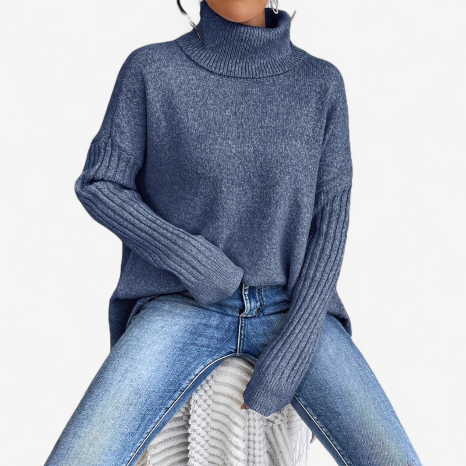 Frédérique™ Myk turtleneck genser