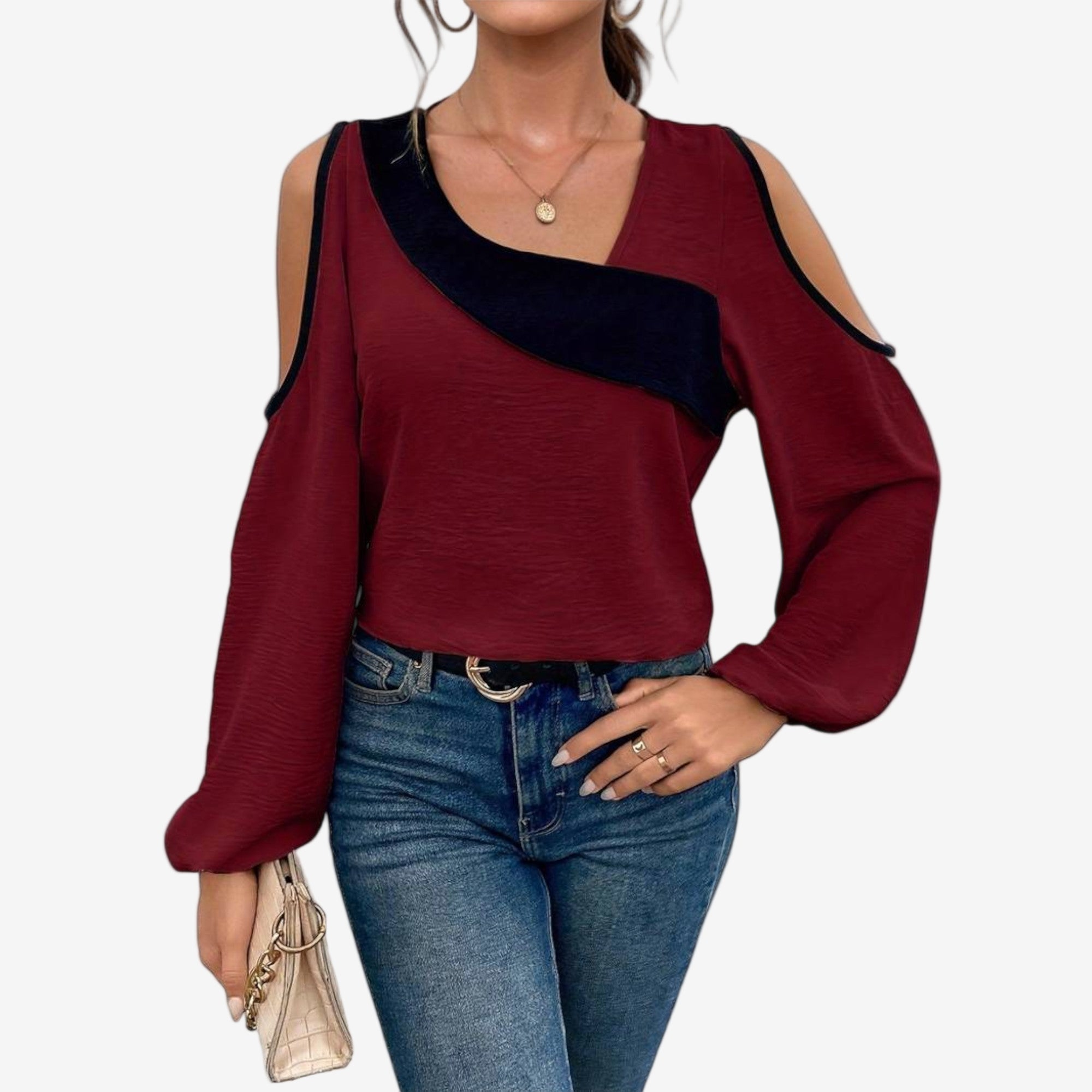 Scarlett™ Off-shoulder genser