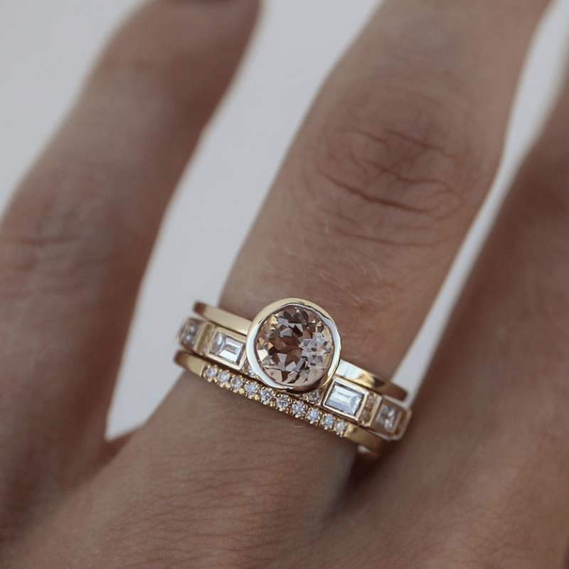 Geraldine™ Crystalline ring
