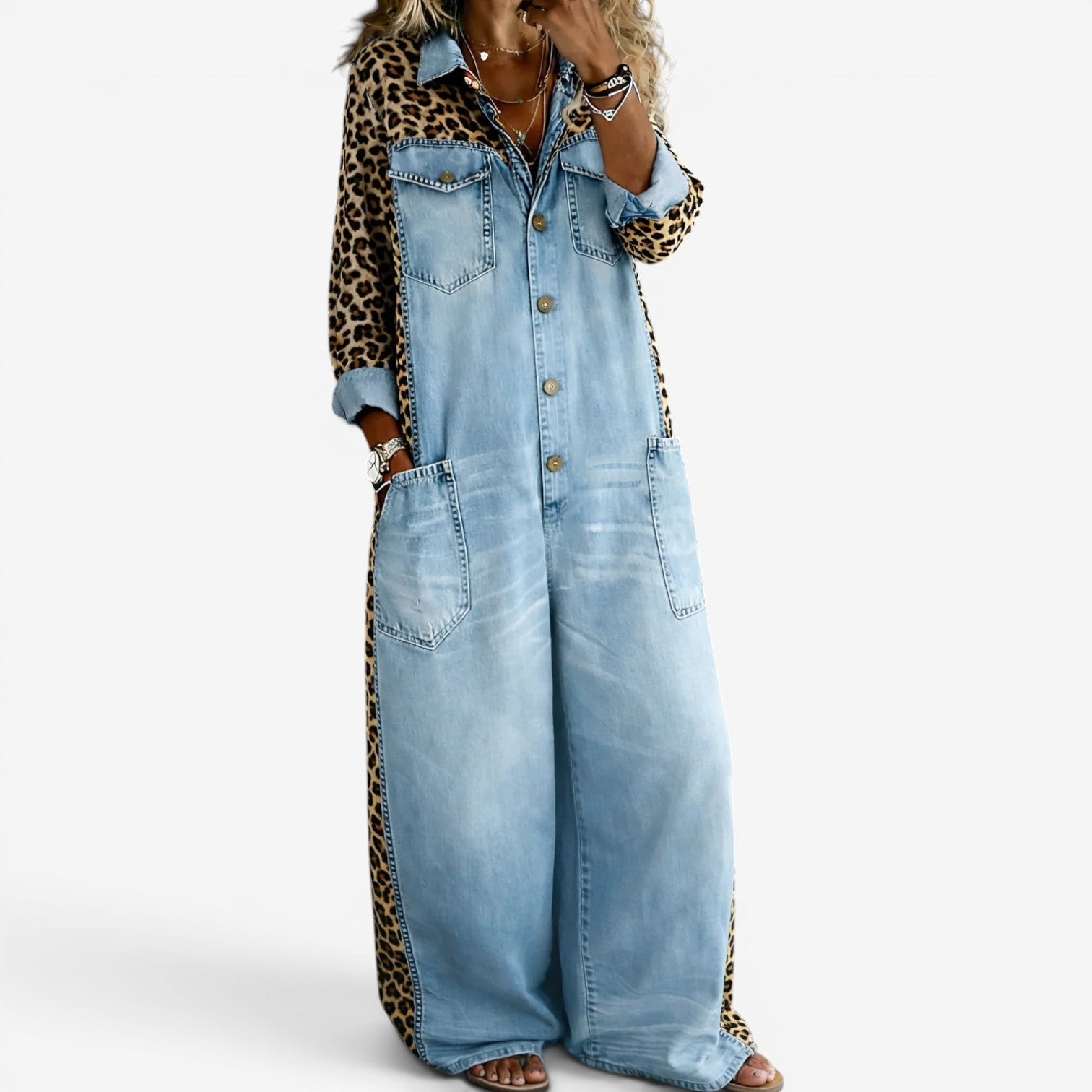 Alicia™ Denim snekkerbukse