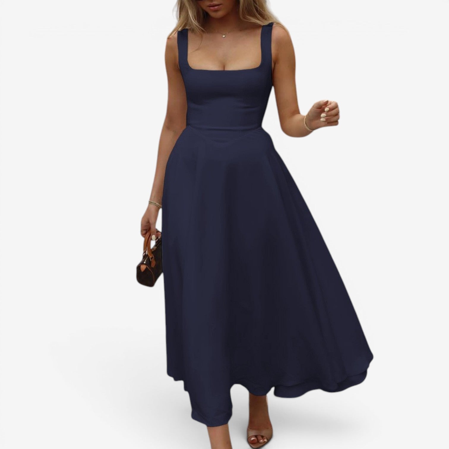 Louisa™ Utsvingt midikjole