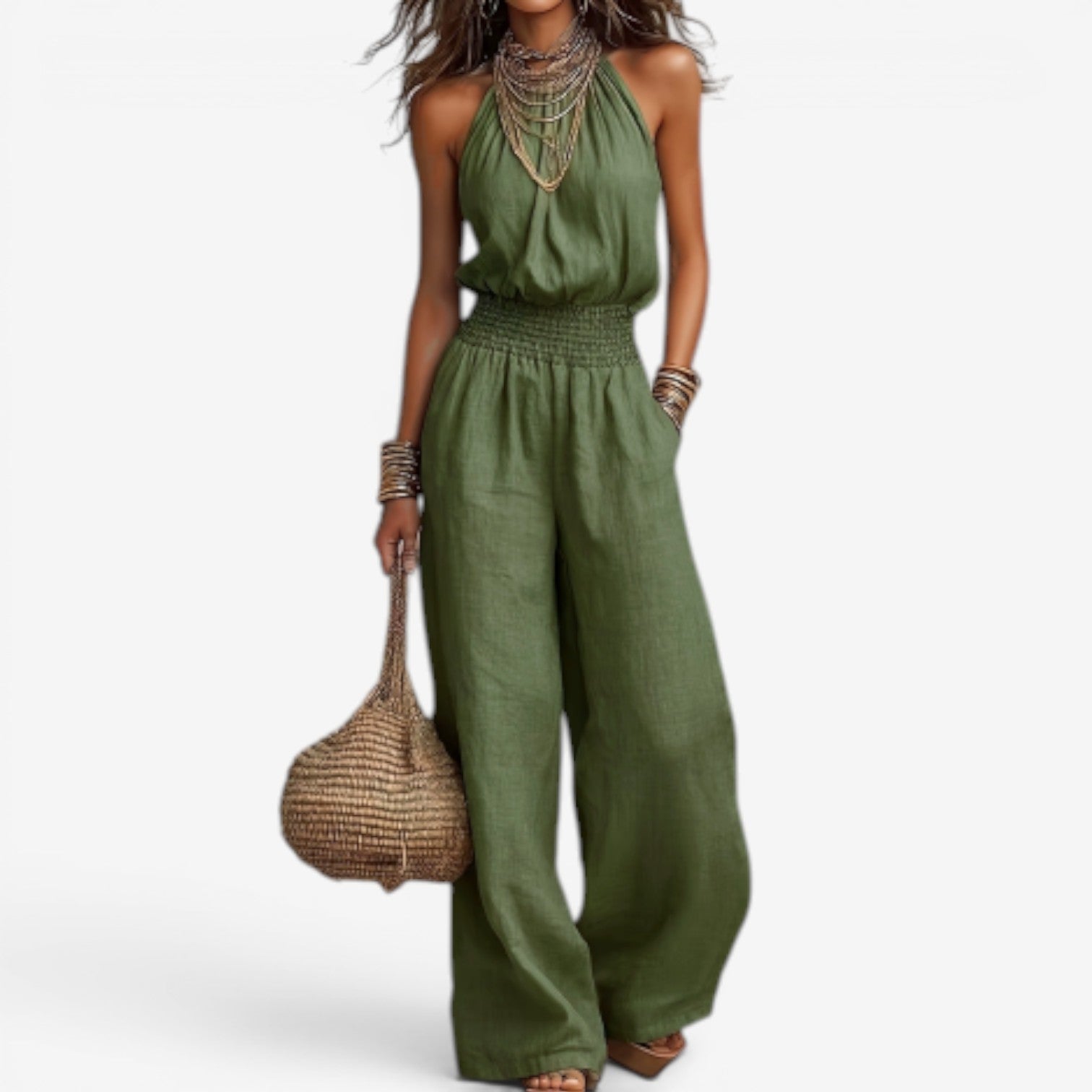 Glecy™ Vid jumpsuit