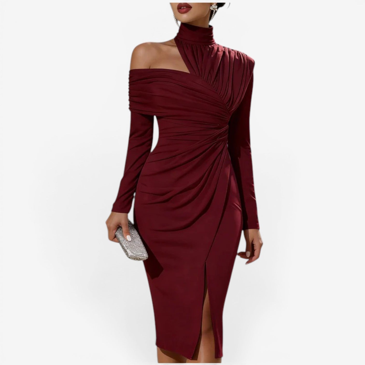 Queenie™ Midi omslagskjole