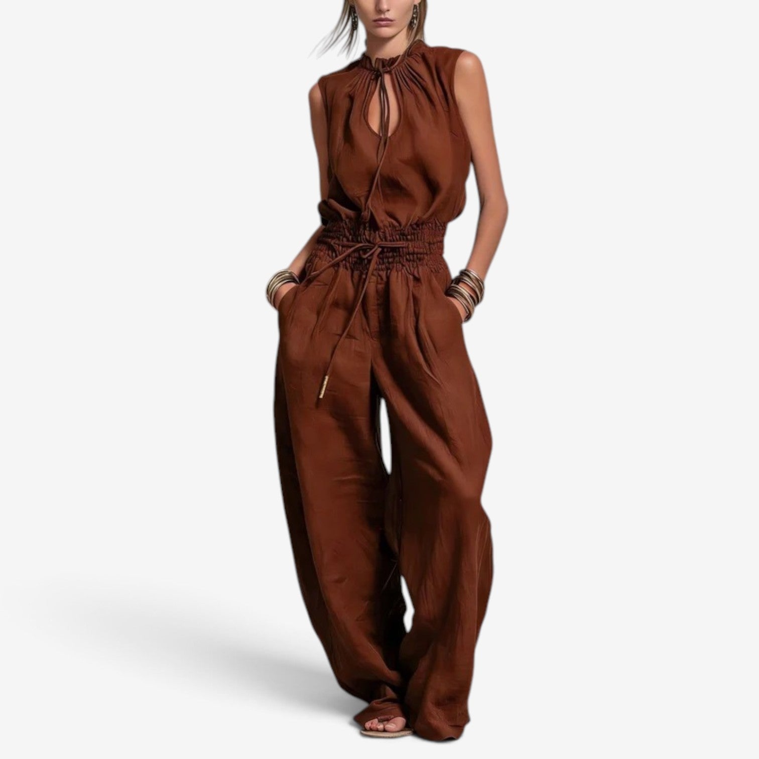 Elisse™ Ermeløs jumpsuit