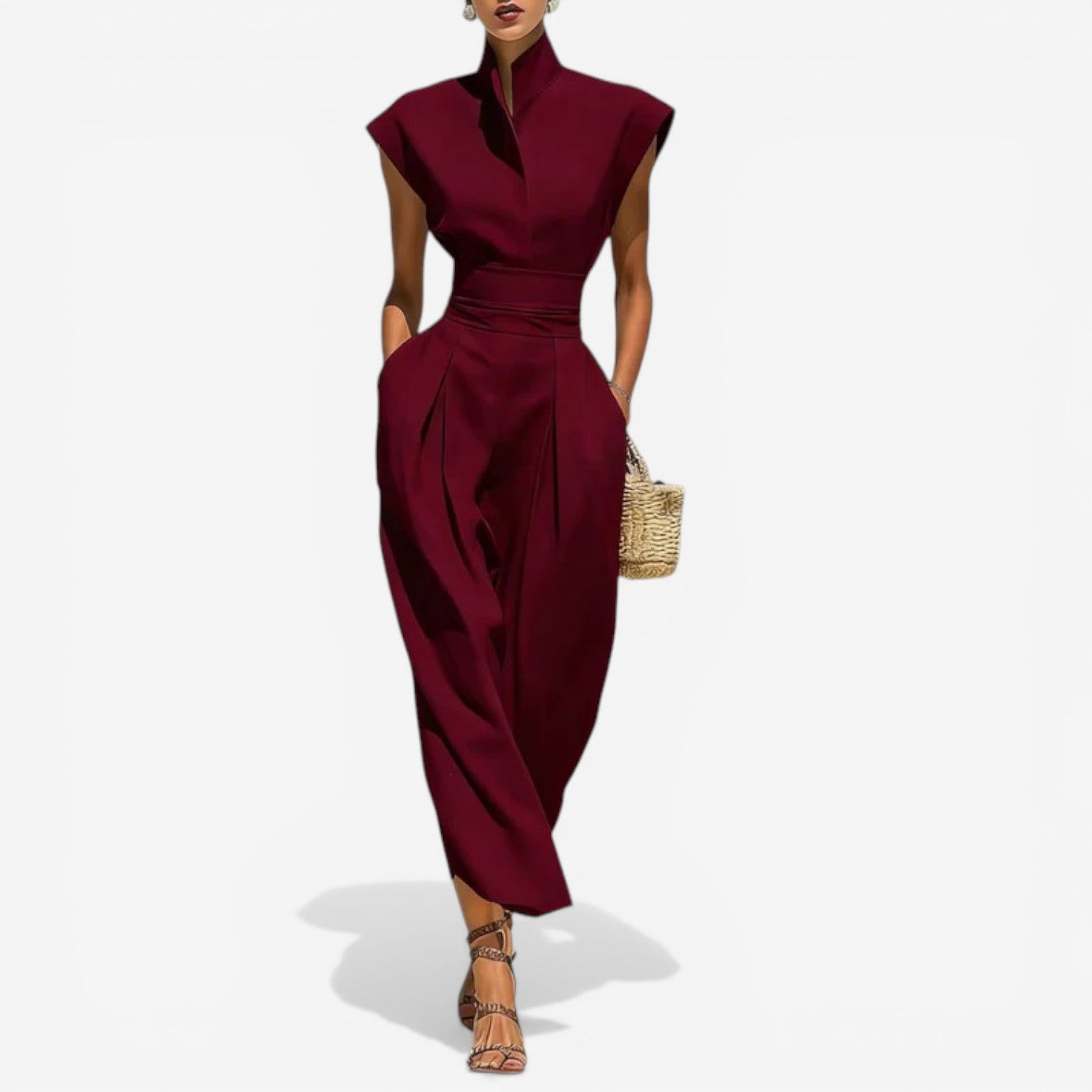Addison™ Jumpsuit med høy hals