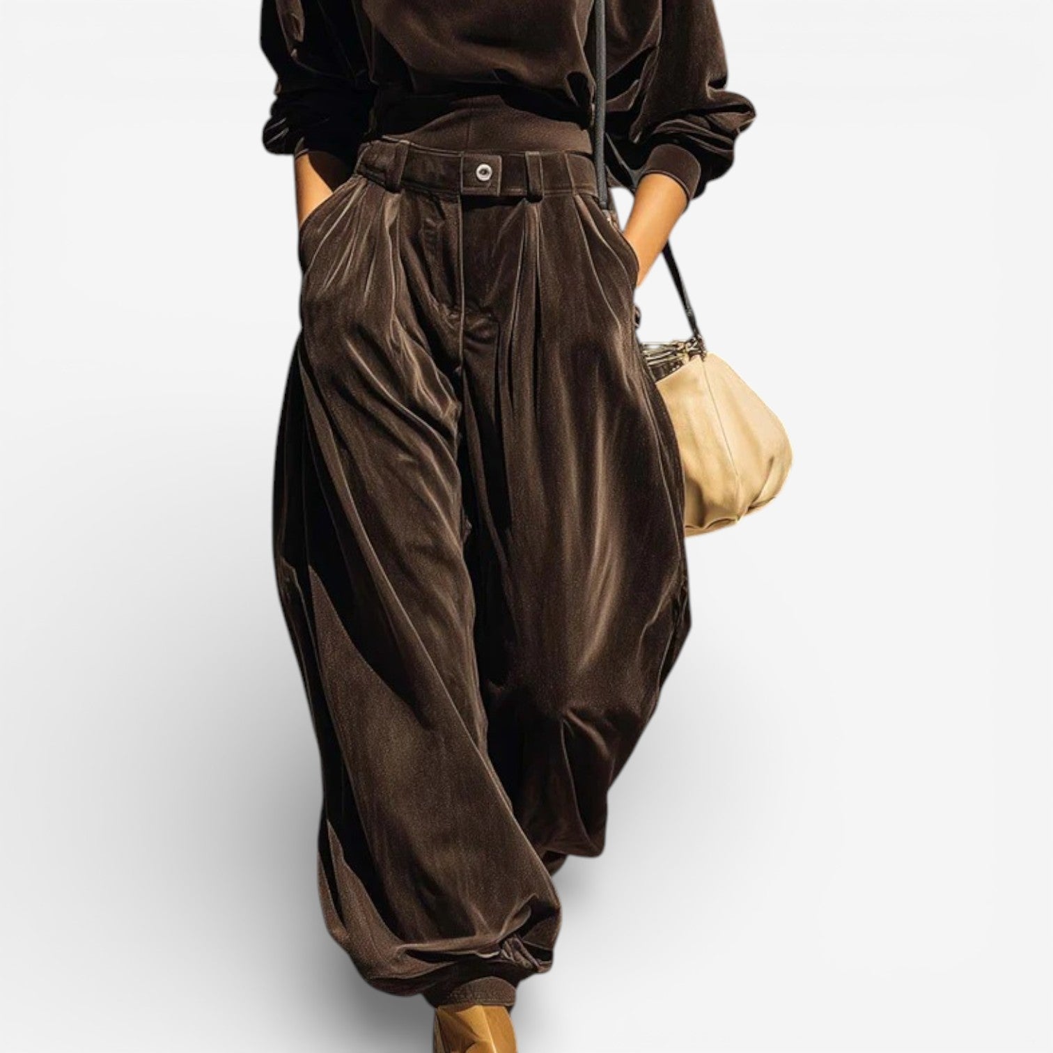 Gavinelli™ Fløyelsjumpsuit