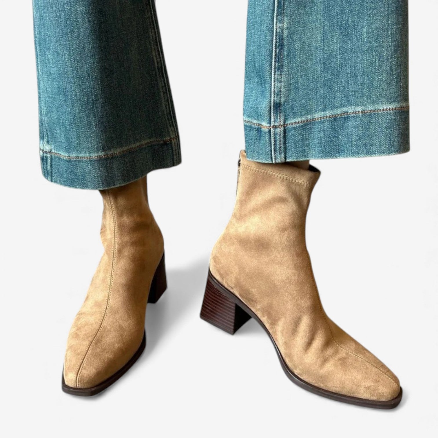 Fonseca™ Semsket ankle støvler