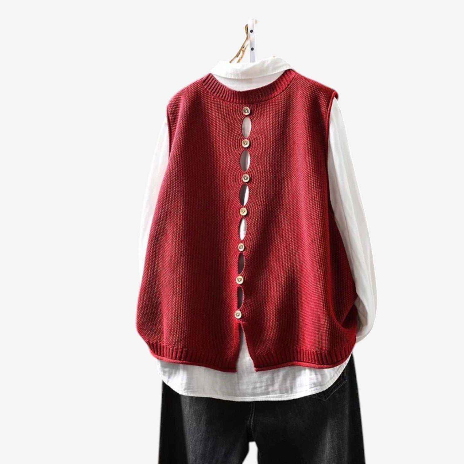 Tardy™ Vest med knapper