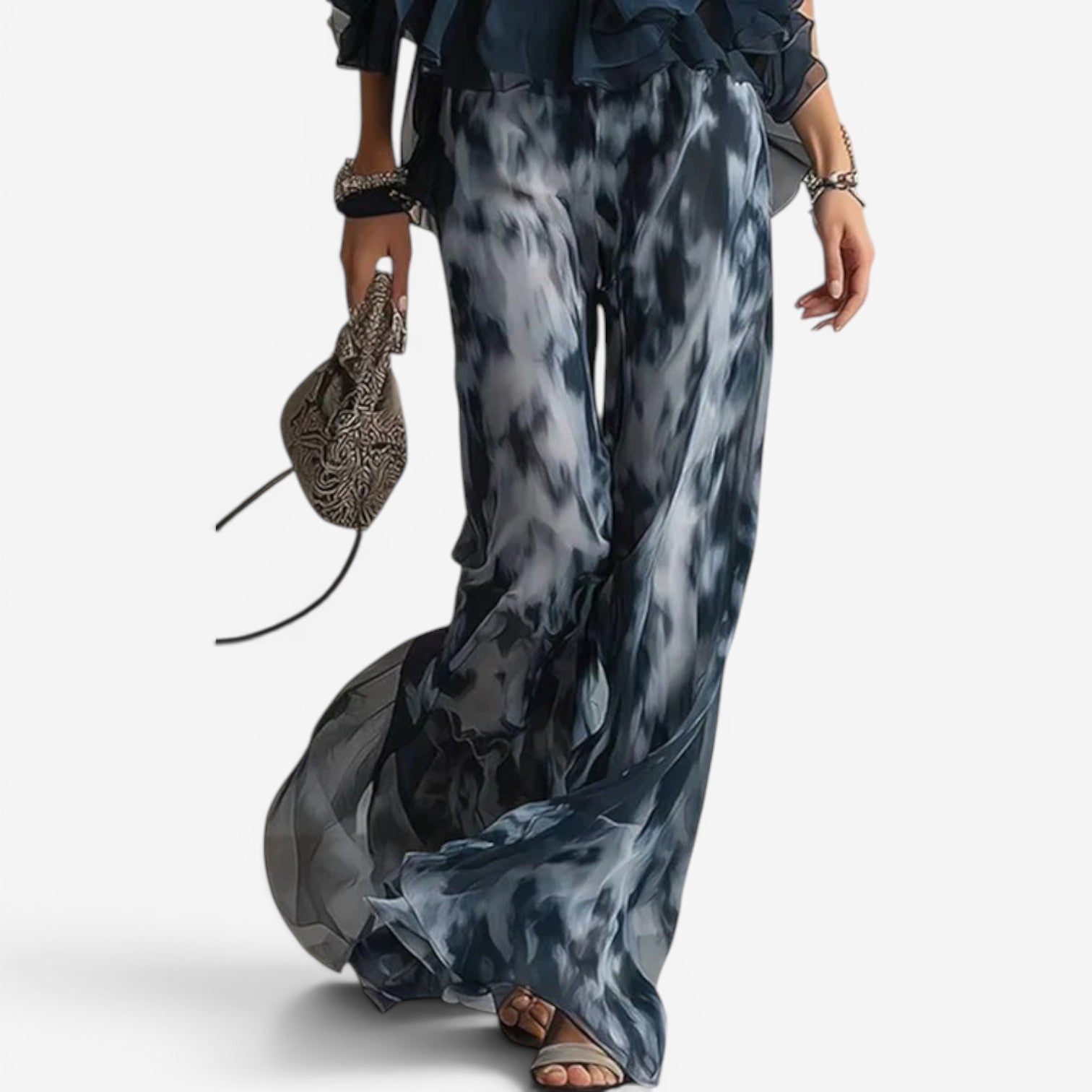 Marianne™ Komplett buksedress med volanger