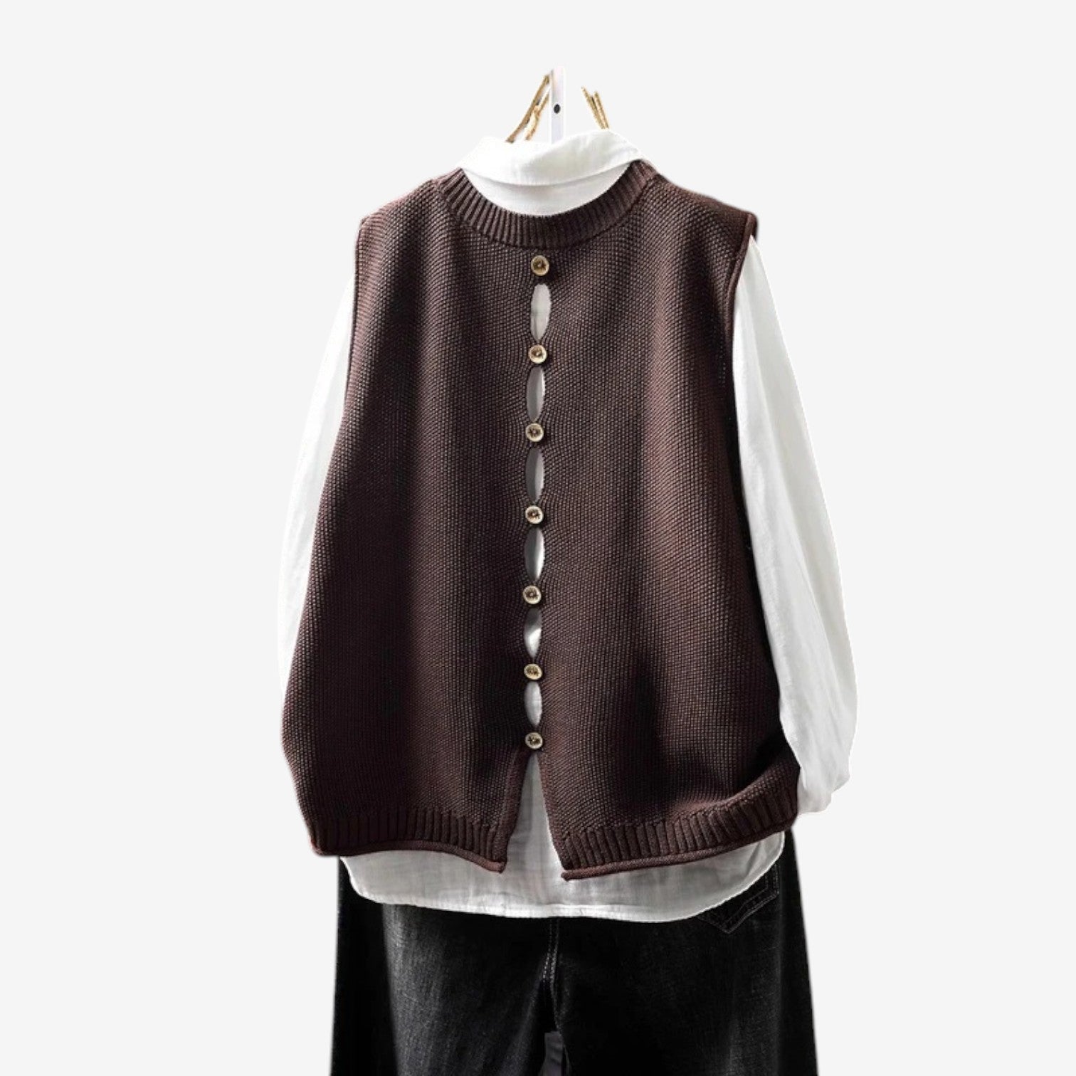 Tardy™ Vest med knapper