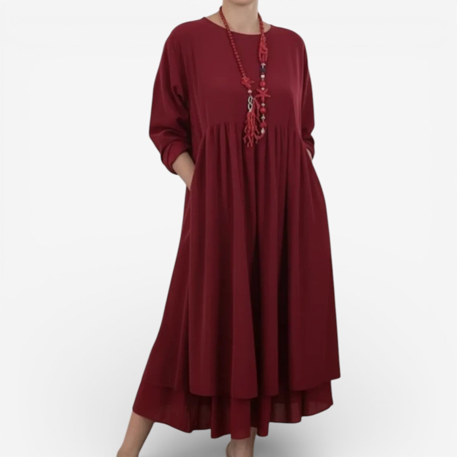 Romina™ Elegant løstsittende kjole