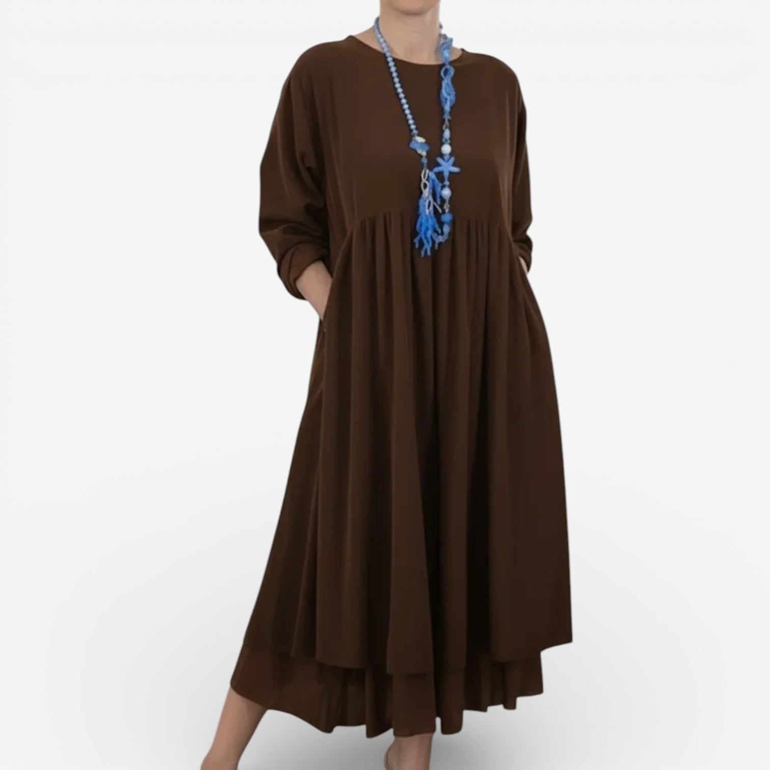 Romina™ Elegant løstsittende kjole