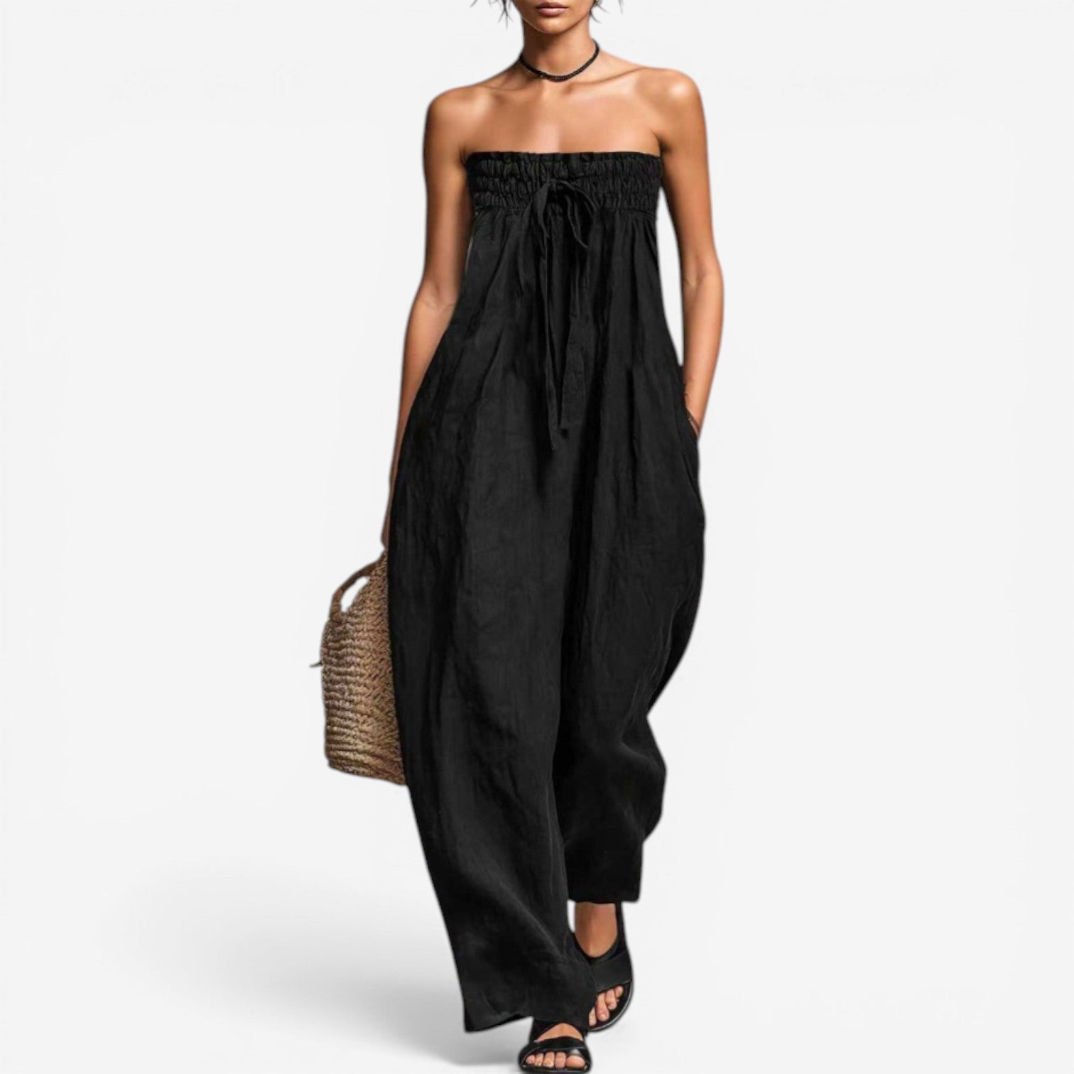 Savaiah™ Stroppeløs jumpsuit
