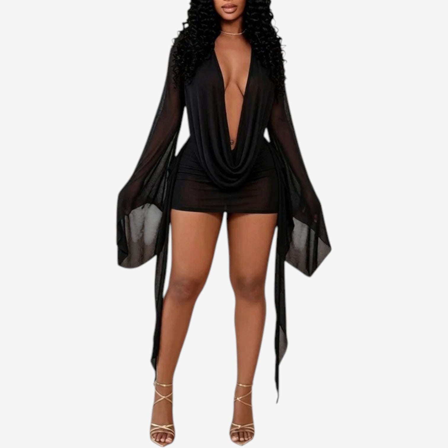 Ricca™ Minikjole i chiffon