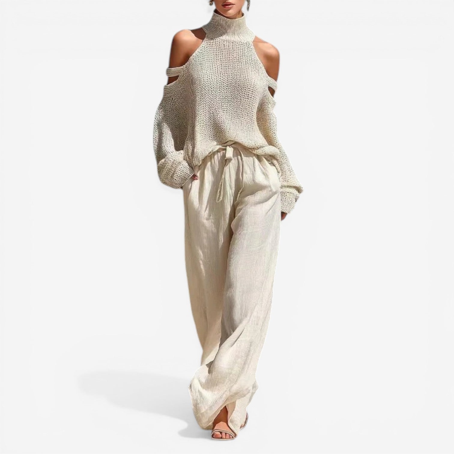 Neri™ Myk cut out genser